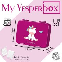 "Len" - Lila - in vielen Motiven verfügbar Einhorn sitzend