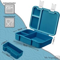 My Vesperbox "JIN" - in vielen Motiven verfügbar -Petrol