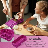 My Vesperbox "JIN" - in vielen Motiven verfügbar - Lila Regenbogen