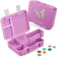 My Vesperbox "JIN" - in vielen Motiven verfügbar - Rosa Schmetterling