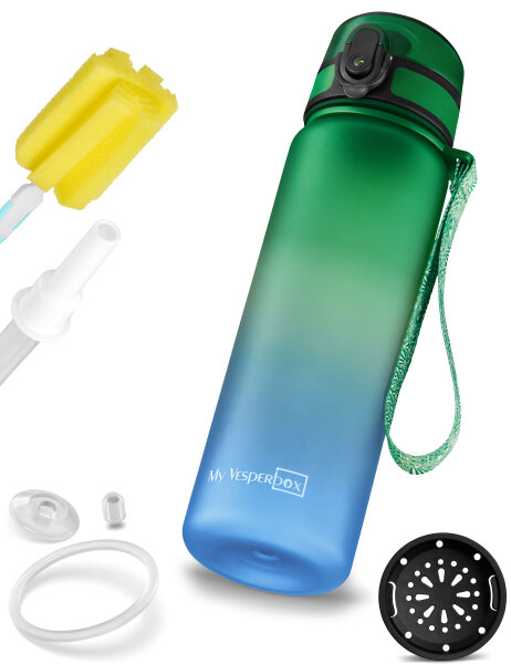 "Minny" - Grün / Blau 750 ml