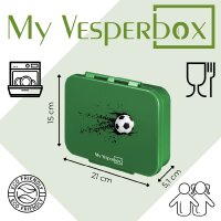My Vesperbox - BIA - in vielen Motiven verfügbar - Grün Fußball