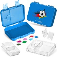 My Vesperbox - Len - in vielen Motiven verfügbar - Blau Fußball