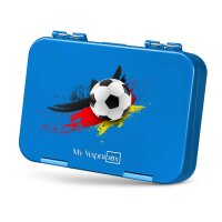 My Vesperbox - Len - in vielen Motiven verfügbar - Blau Fußball
