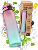 "Minny" - Rosa / Türkis 500 ml