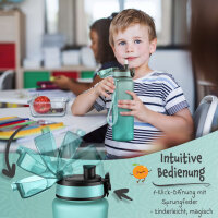 "Minny" - Blau-Türkis 750 ml