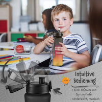 "Minny" - Schwarz/Rot/Gold 750 ml