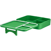 My Vesperbox LIV - Bento Box Kinder - Made in Germany - Biobasierend - Auslaufsicher & Unterteilt - BPA Frei - extrem robust - Lunchbox ? Brotdose mit Fächern - Jausenbox