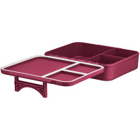 My Vesperbox LIV - Bento Box Kinder - Made in Germany - Biobasierend - Auslaufsicher & Unterteilt - BPA Frei - extrem robust - Lunchbox ? Brotdose mit Fächern - Jausenbox