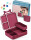 My Vesperbox LIV - Bento Box Kinder - Made in Germany - Biobasierend - Auslaufsicher & Unterteilt - BPA Frei - extrem robust - Lunchbox ? Brotdose mit Fächern - Jausenbox
