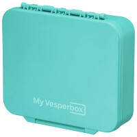 My Vesperbox LIV - Bento Box Kinder - Made in Germany - Biobasierend - Auslaufsicher & Unterteilt - BPA Frei - extrem robust - Lunchbox ? Brotdose mit Fächern - Jausenbox