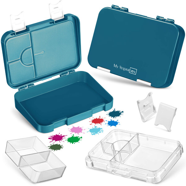 My Vesperbox - Len - in vielen Motiven verfügbar -Petrol