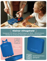 My Vesperbox Liv Set – Brotdose & 500ml Trinkflasche für Kinder – auslaufsicher & BPA-frei – Lunchbox für Schule & Kindergarten - Bento Box Set - Made in Germany