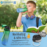My Vesperbox Liv Set – Brotdose & 500ml Trinkflasche für Kinder – auslaufsicher & BPA-frei – Lunchbox für Schule & Kindergarten - Bento Box Set - Made in Germany