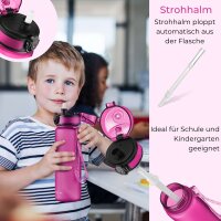 My Vesperbox Liv Set – Brotdose & 500ml Trinkflasche für Kinder – auslaufsicher & BPA-frei – Lunchbox für Schule & Kindergarten - Bento Box Set - Made in Germany