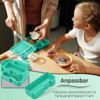 My Vesperbox "JIN" - in vielen Motiven verfügbar - Türkis Schildkröte