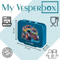 My Vesperbox - BIA - in vielen Motiven verfügbar - Petrol Monstertruck