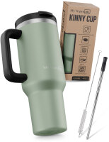 My Vesperbox® Trinkflasche mit Strohhalm KINNY CUP...