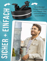 My Vesperbox® Trinkflasche mit Strohhalm KINNY CUP 500 ml - Trinkbecher Deckel - Thermobecher - Trink Becher - Tumbler Cup - Thermosflasche - BPA-frei, Auslaufsicher & Spülmaschinenfest